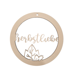 Wandschild Herbstliebe